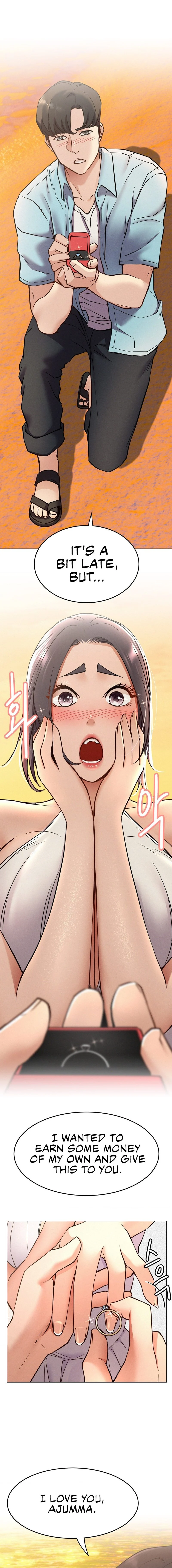 Staying with Ajumma chapter 100 page 12