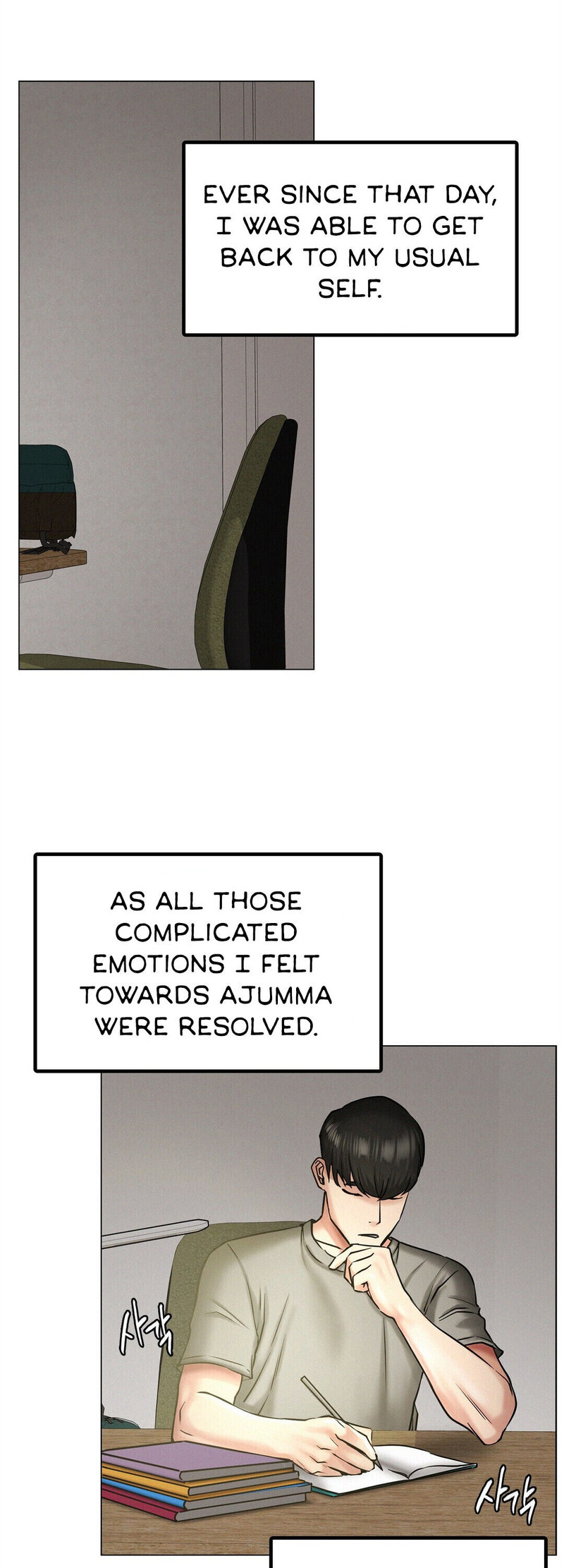 Staying with Ajumma chapter 12 page 37