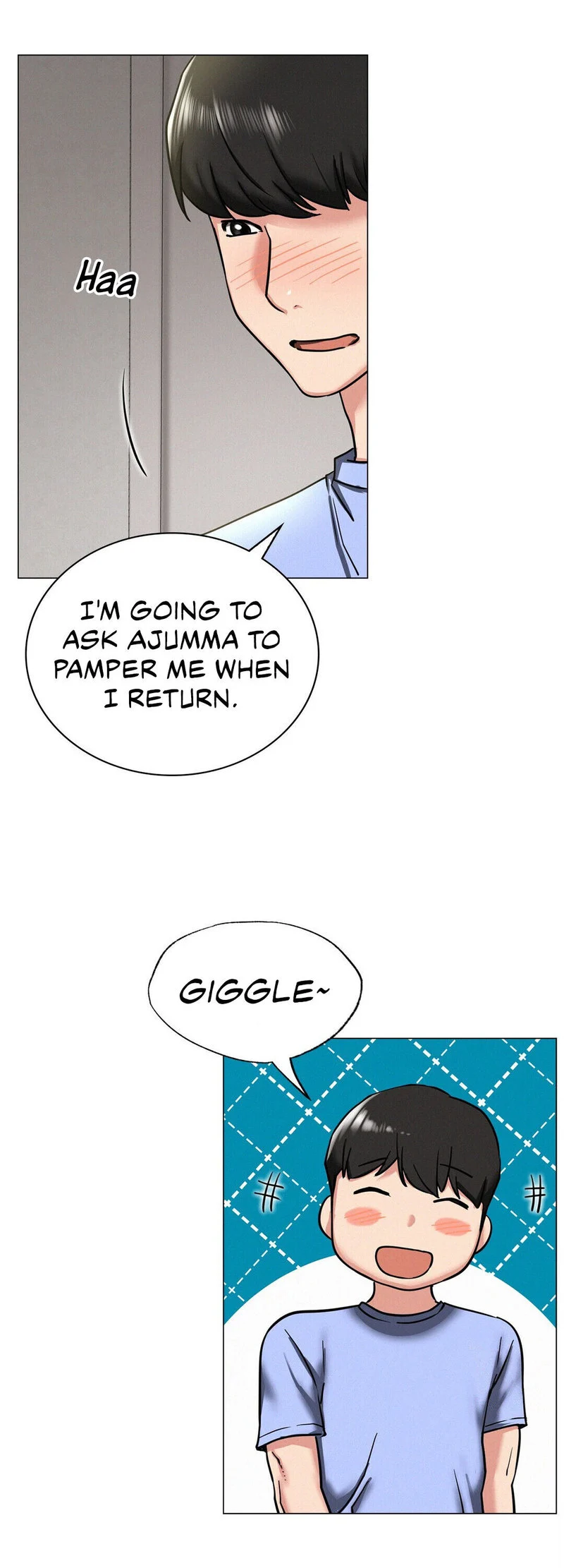 Staying with Ajumma chapter 13 page 44