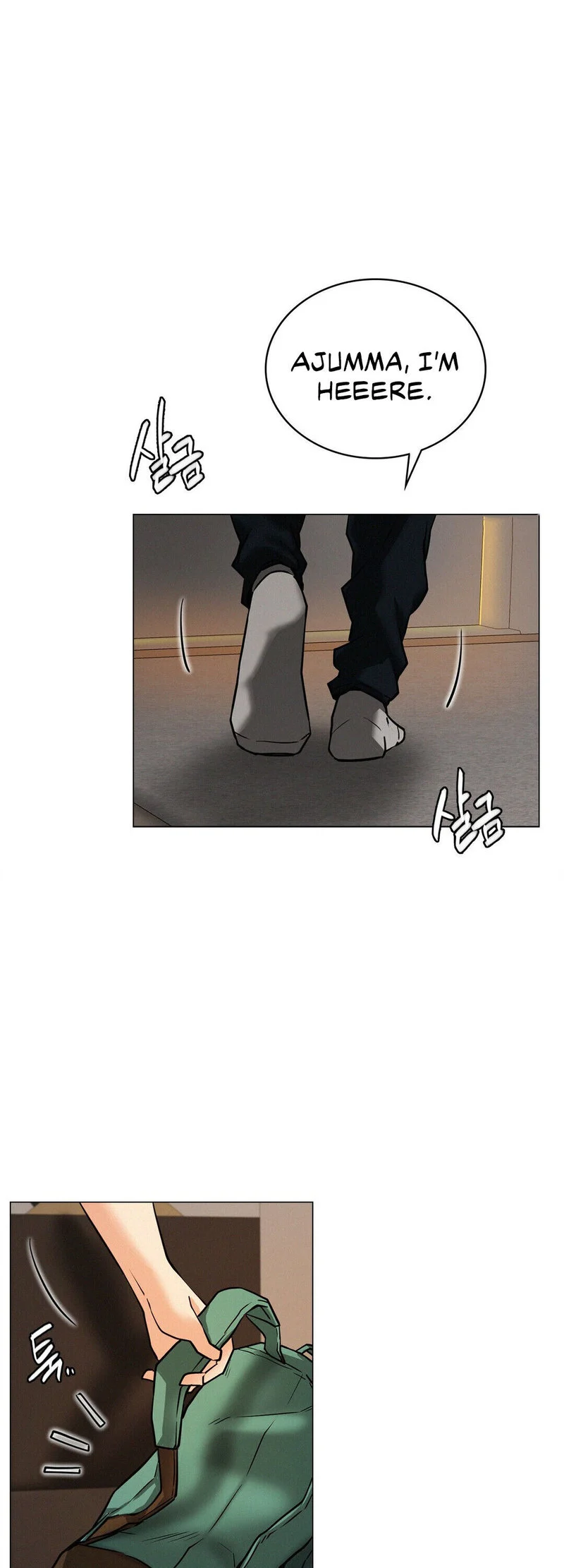 Staying with Ajumma chapter 13 page 46