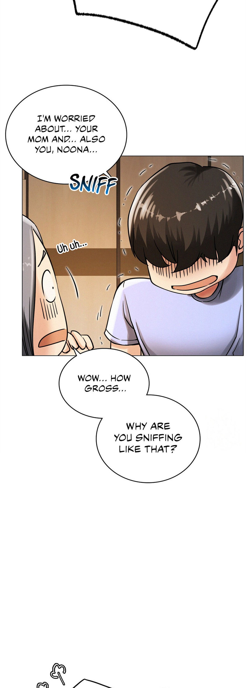 Staying with Ajumma chapter 14 page 21