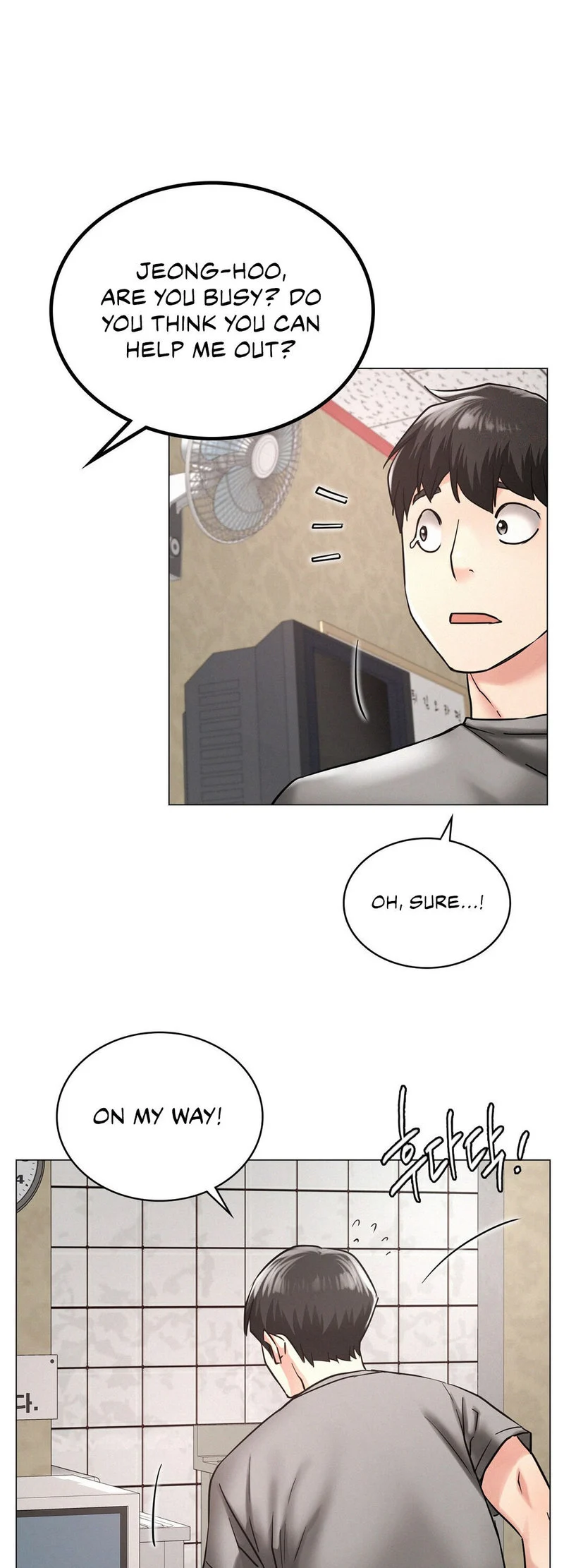 Staying with Ajumma chapter 14 page 35