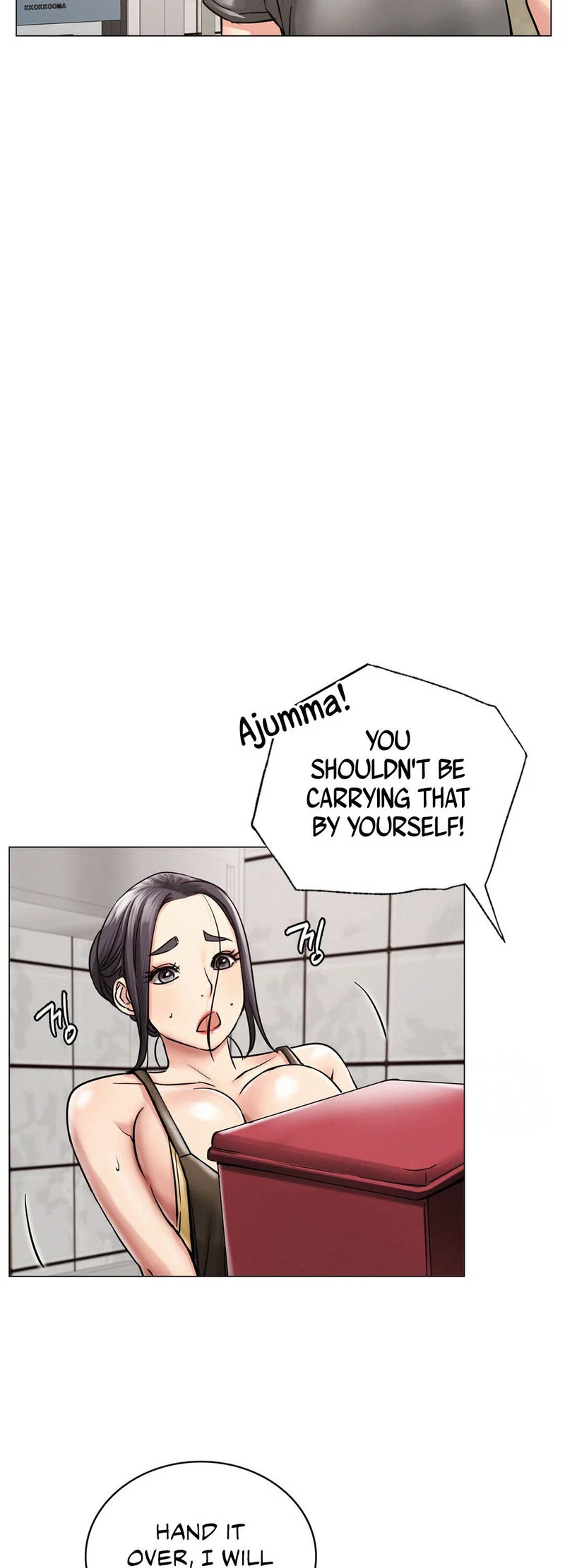 Staying with Ajumma chapter 14 page 36
