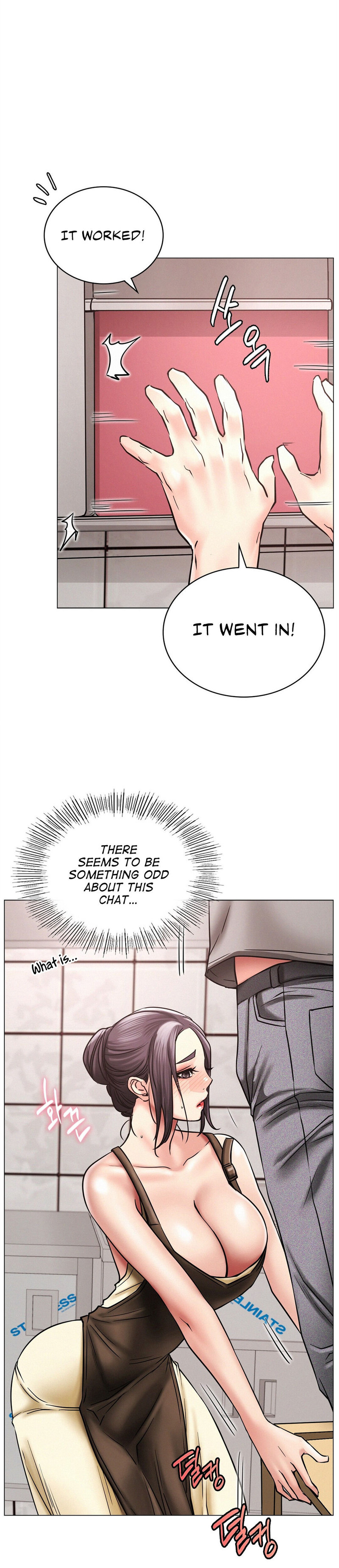 Staying with Ajumma chapter 14 page 44