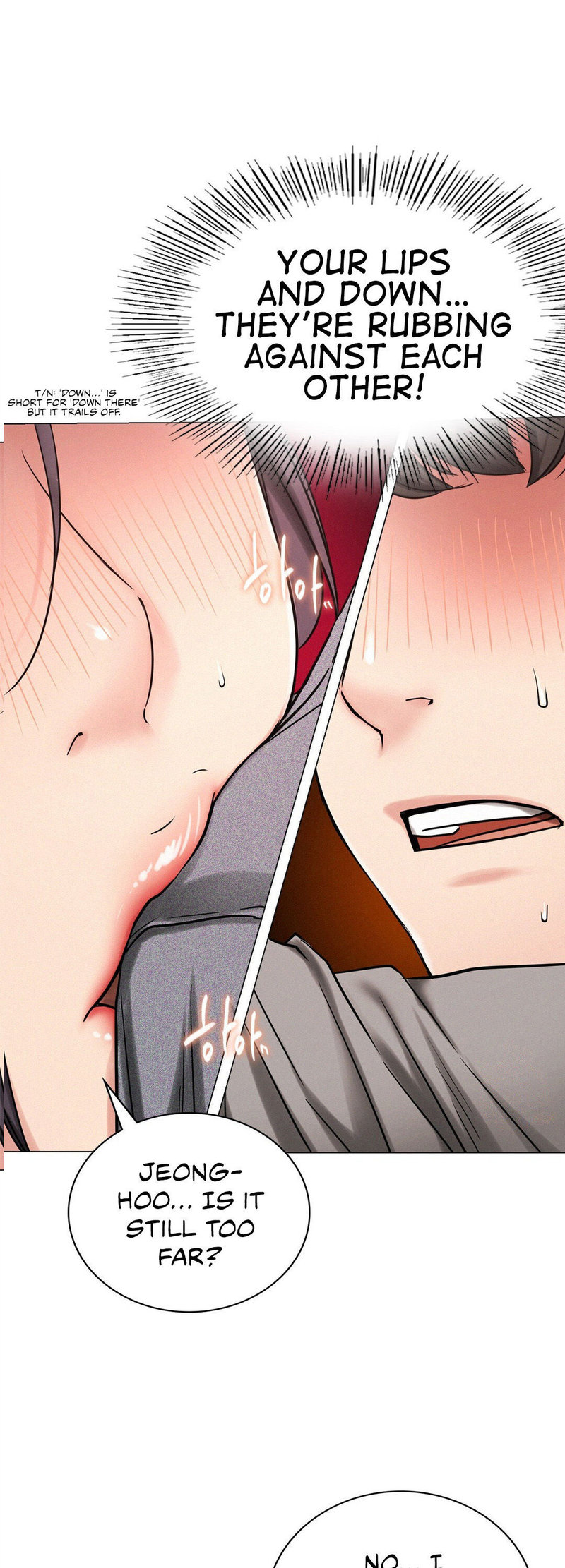 Staying with Ajumma chapter 15 page 1