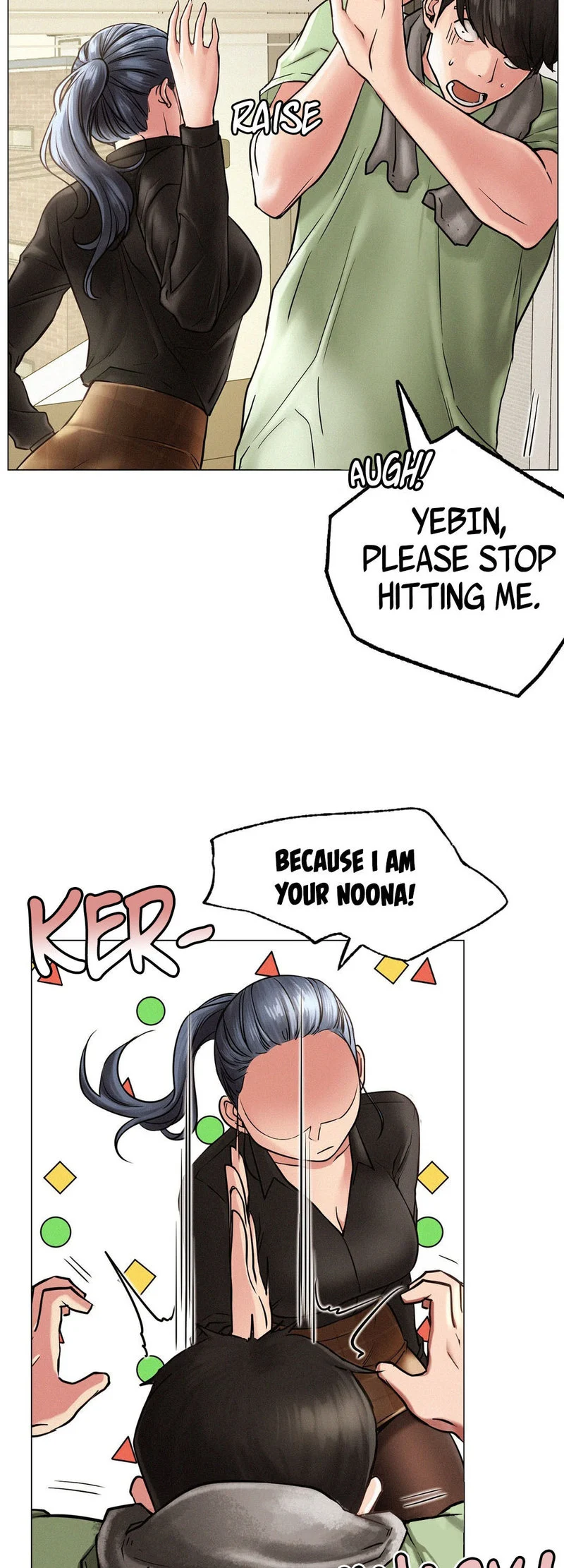 Staying with Ajumma chapter 2 page 28