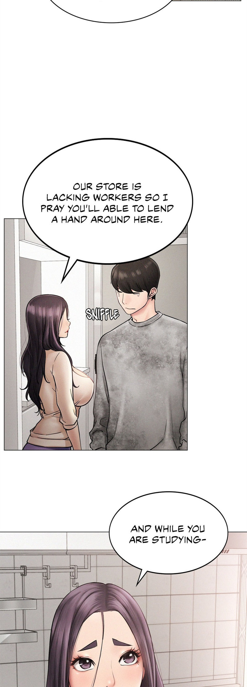 Staying with Ajumma chapter 2 page 37