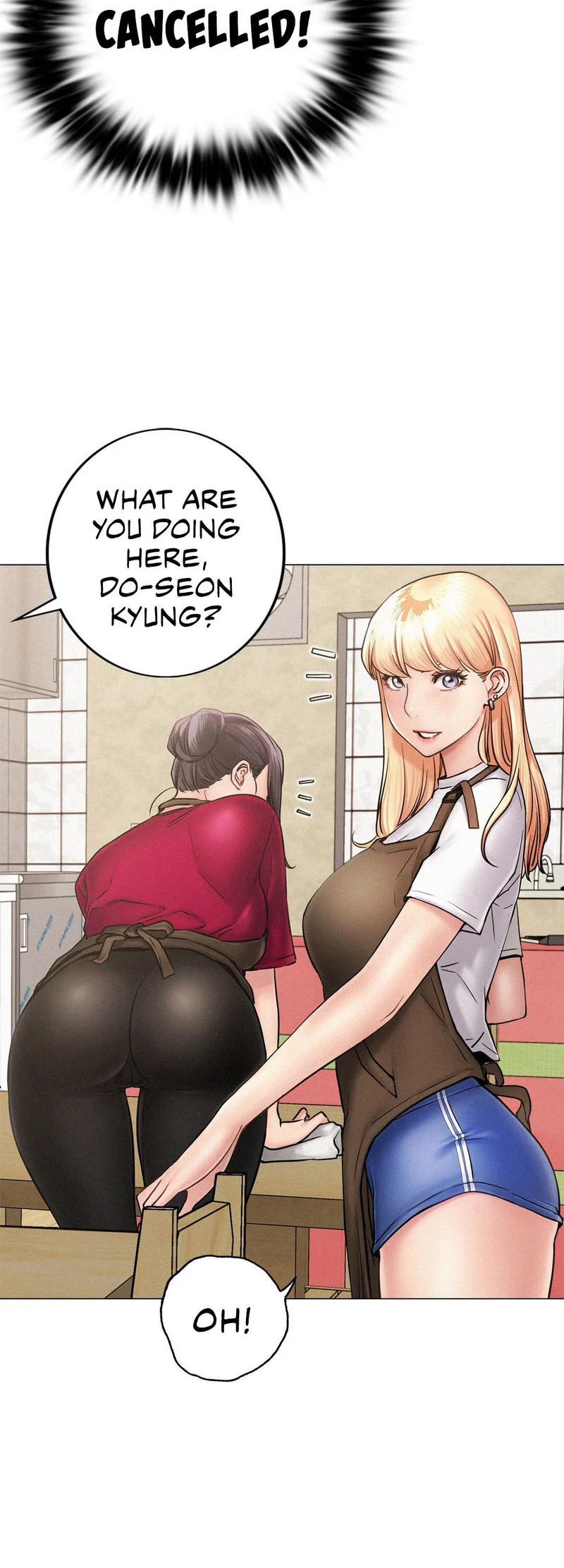 Staying with Ajumma chapter 2 page 43