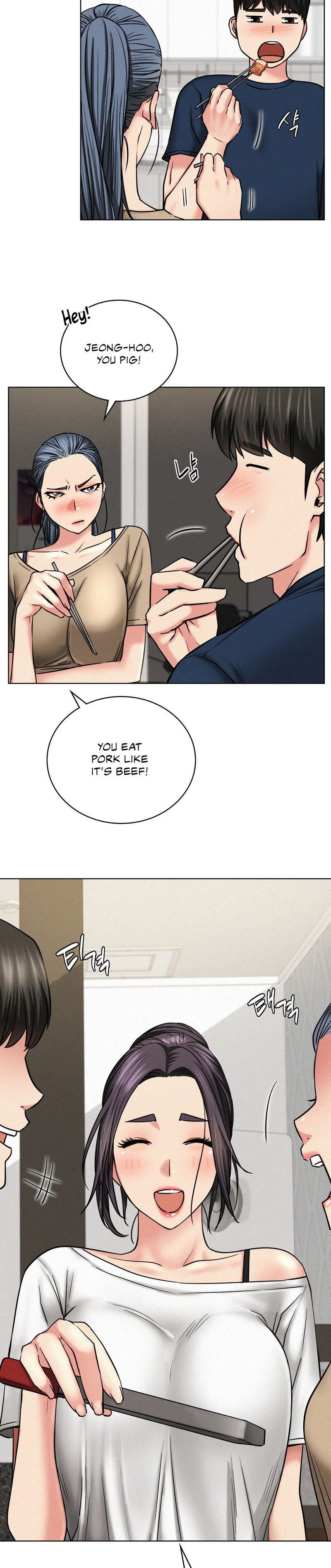 Staying with Ajumma chapter 25 page 22