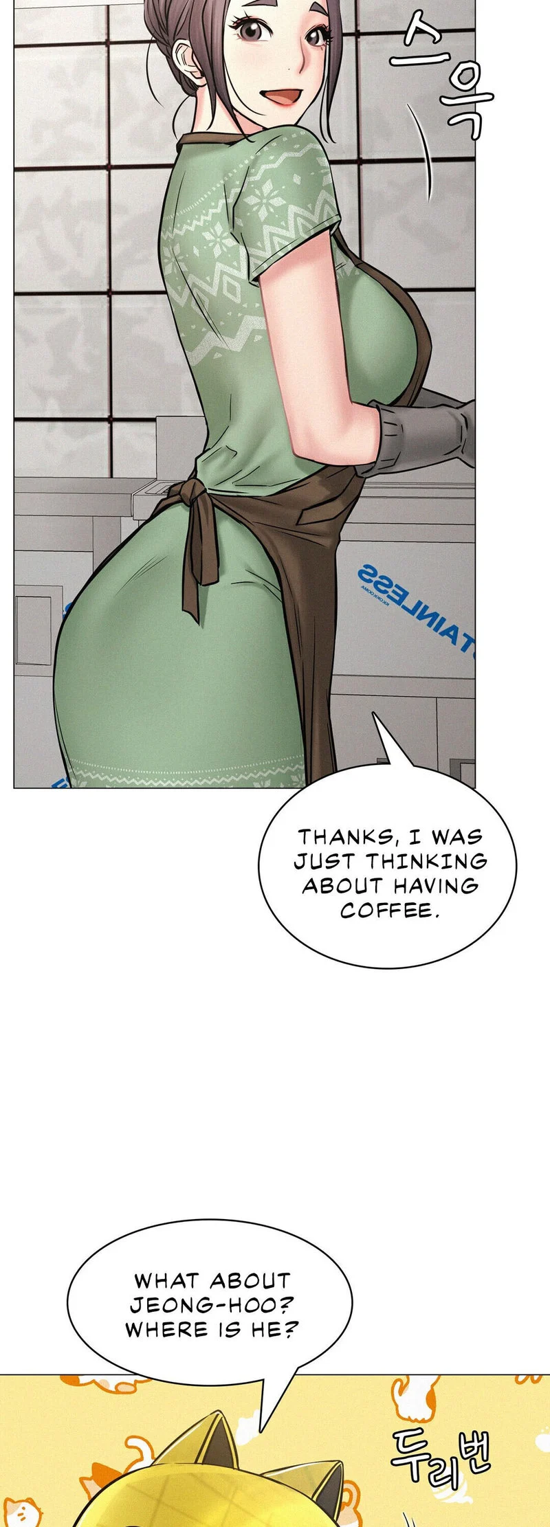 Staying with Ajumma chapter 3 page 38