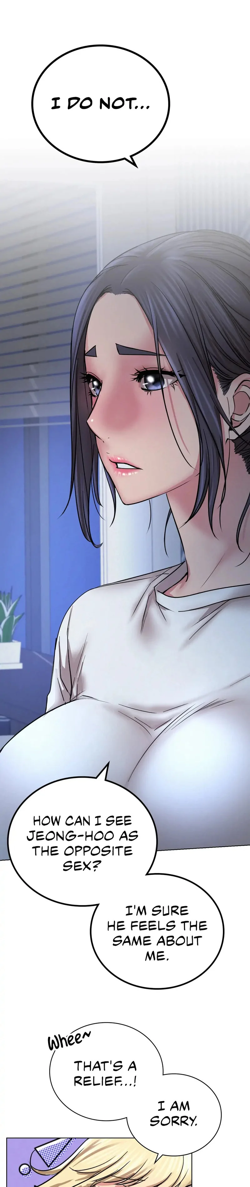 Staying with Ajumma chapter 33 page 1