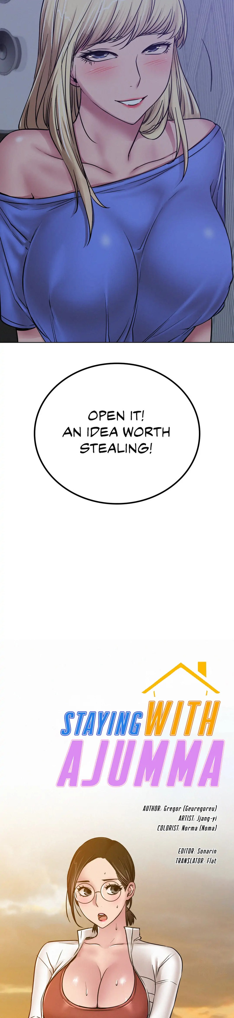 Staying with Ajumma chapter 33 page 6