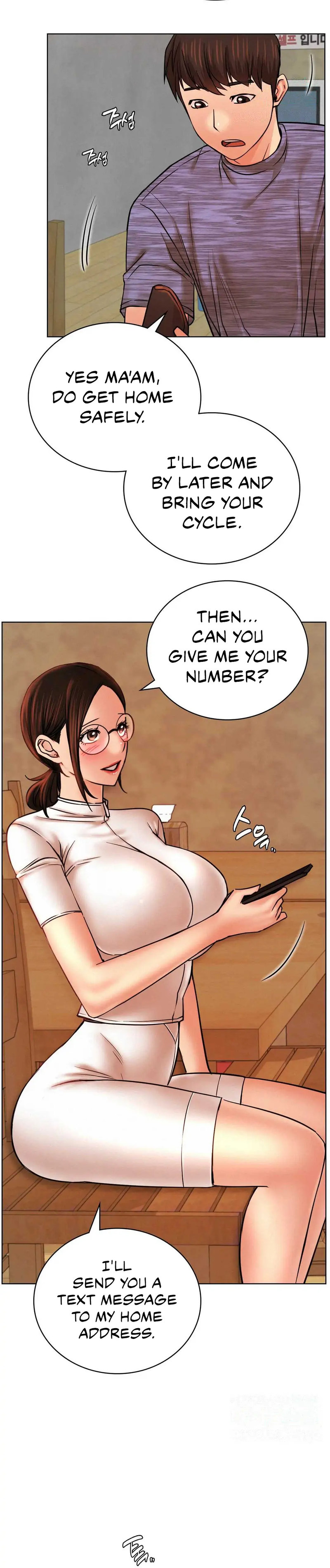 Staying with Ajumma chapter 34 page 12