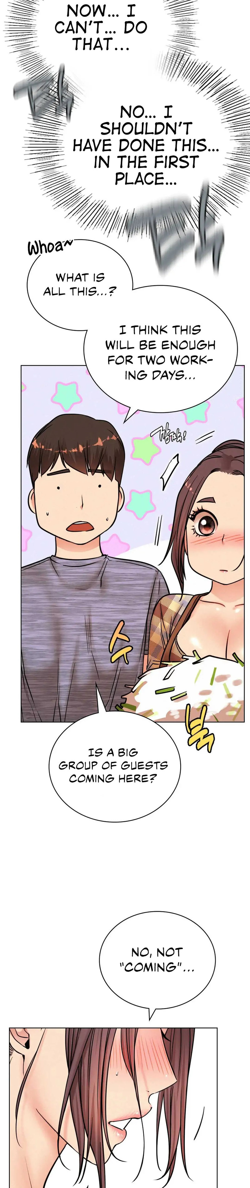 Staying with Ajumma chapter 34 page 17