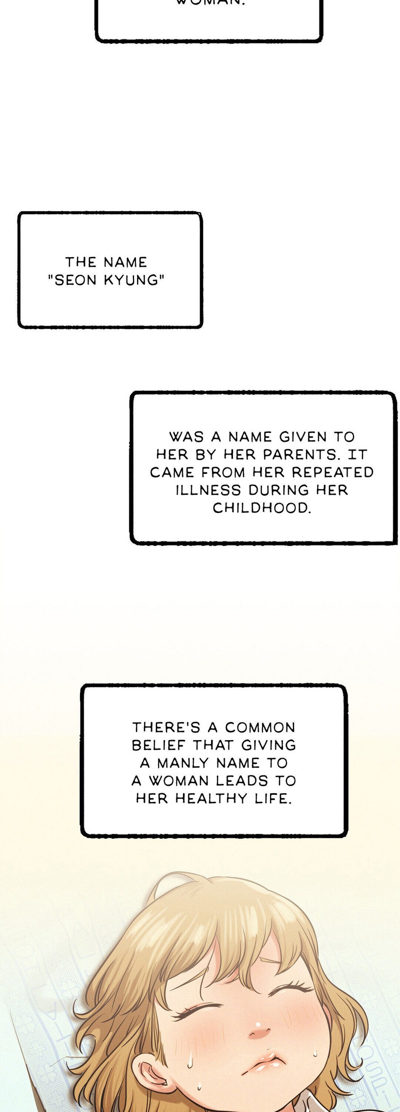Staying with Ajumma chapter 4 page 47