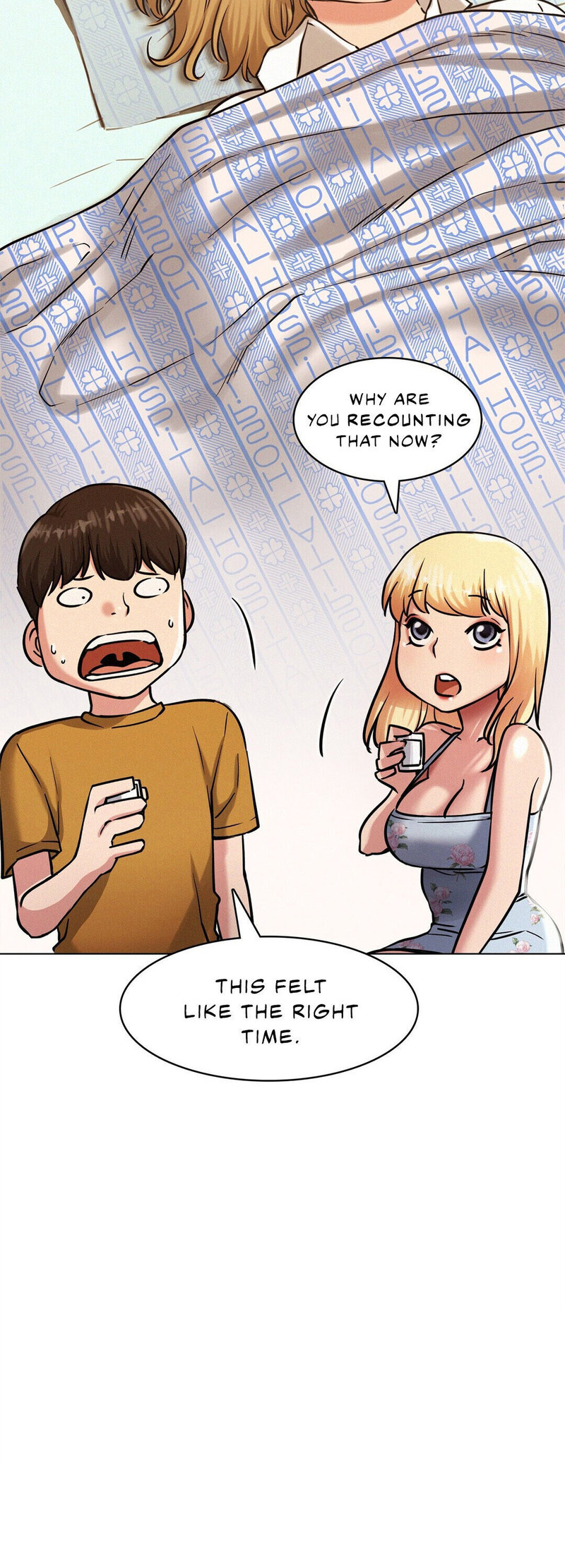 Staying with Ajumma chapter 4 page 48