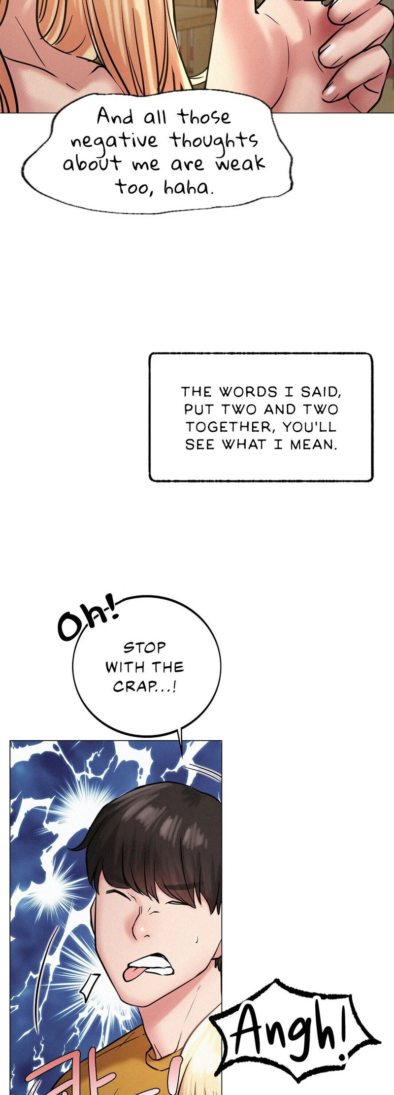 Staying with Ajumma chapter 4 page 52