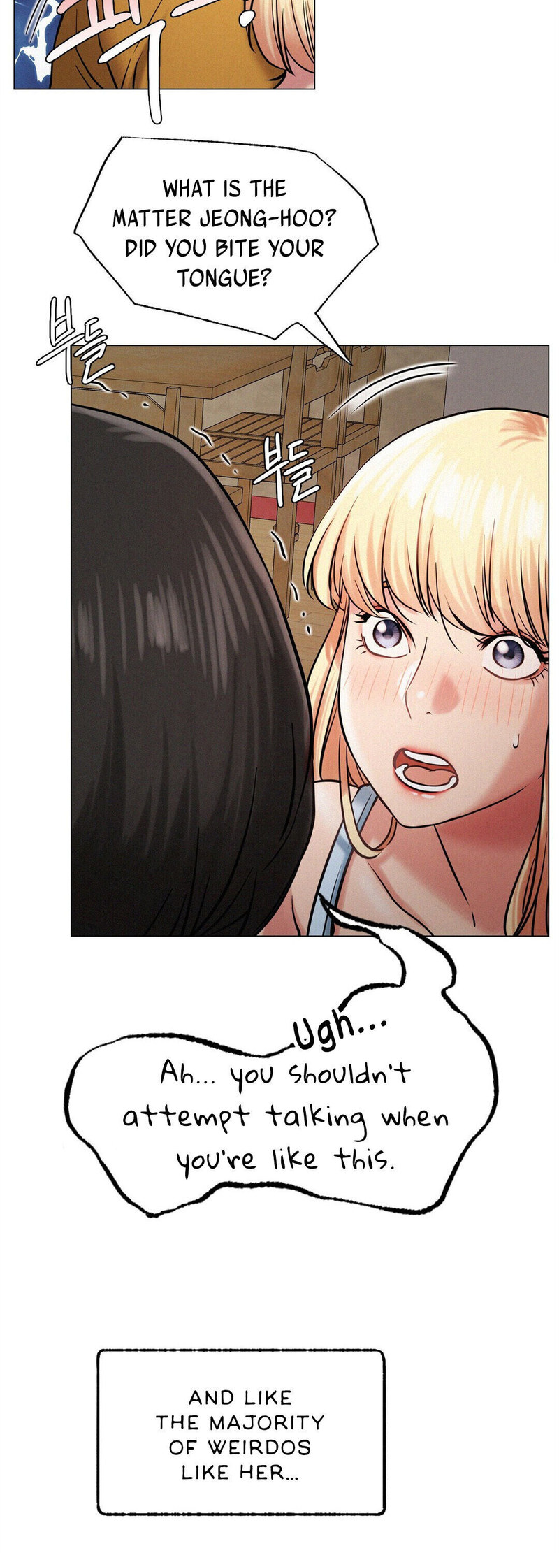 Staying with Ajumma chapter 4 page 53