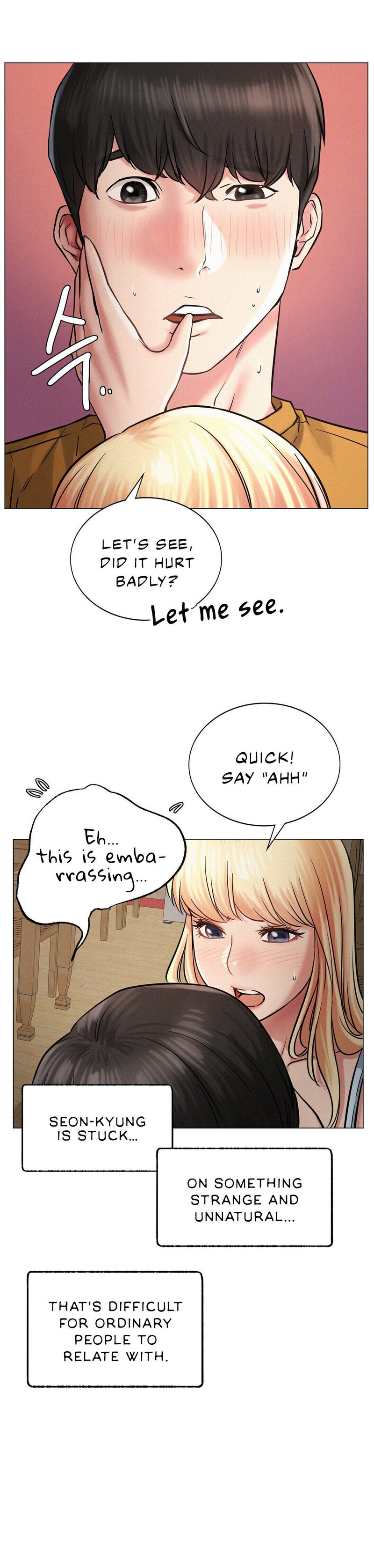 Staying with Ajumma chapter 4 page 54