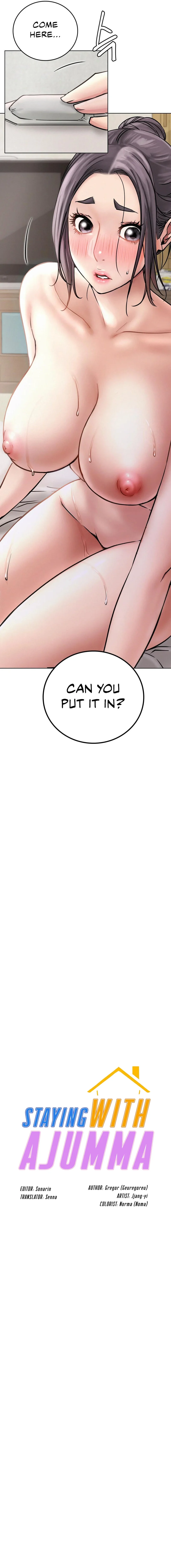 Staying with Ajumma chapter 40 page 3