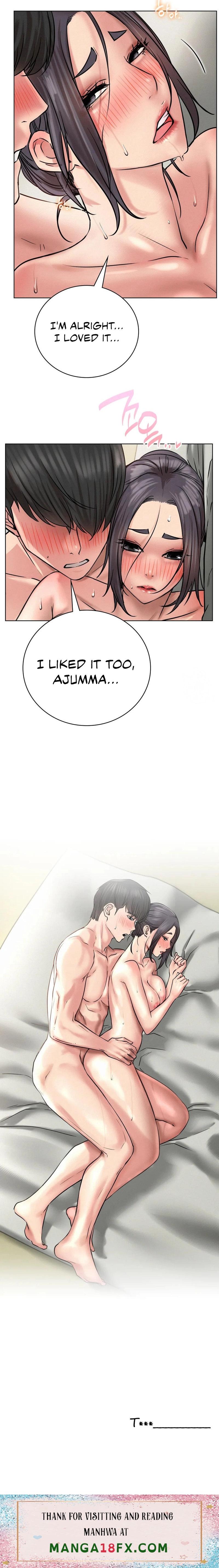 Staying with Ajumma chapter 42 page 18