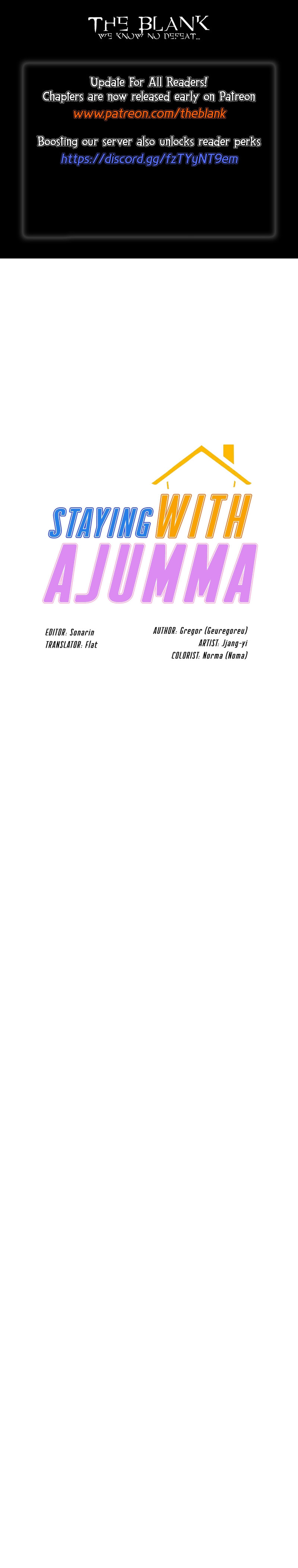 Staying with Ajumma chapter 50 page 1