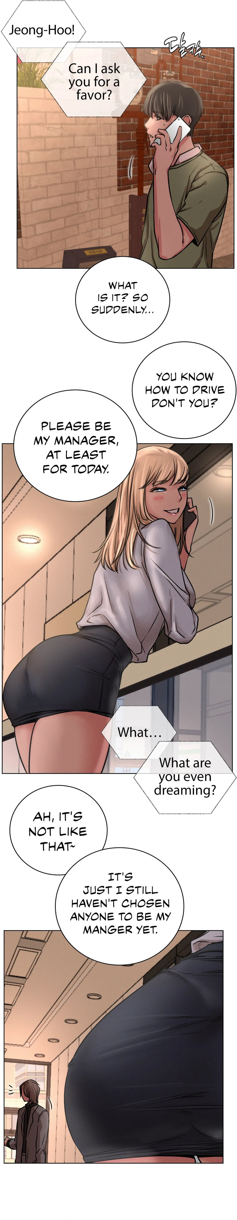 Staying with Ajumma chapter 50 page 21
