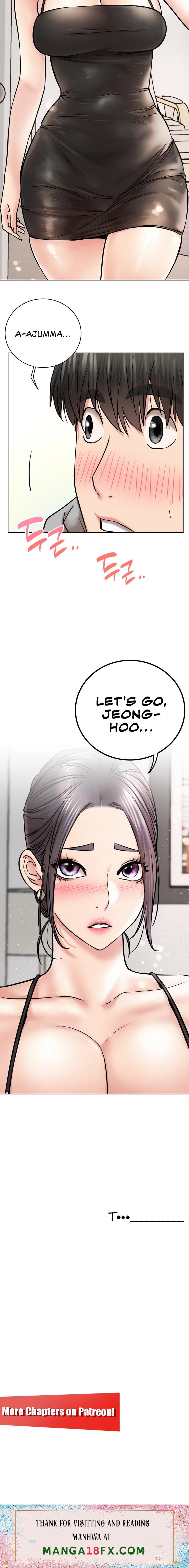Staying with Ajumma chapter 55 page 17