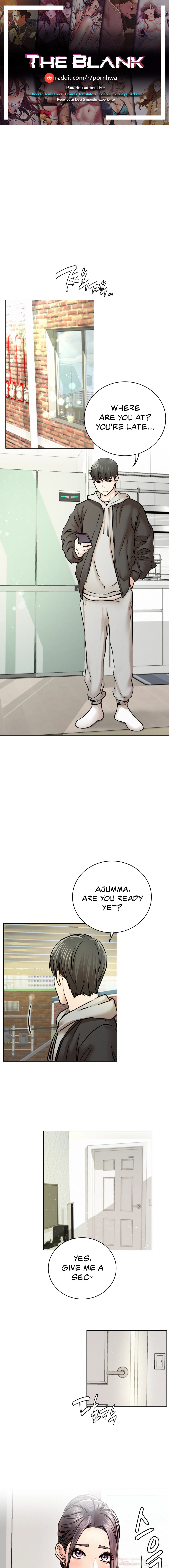 Staying with Ajumma chapter 56 page 1