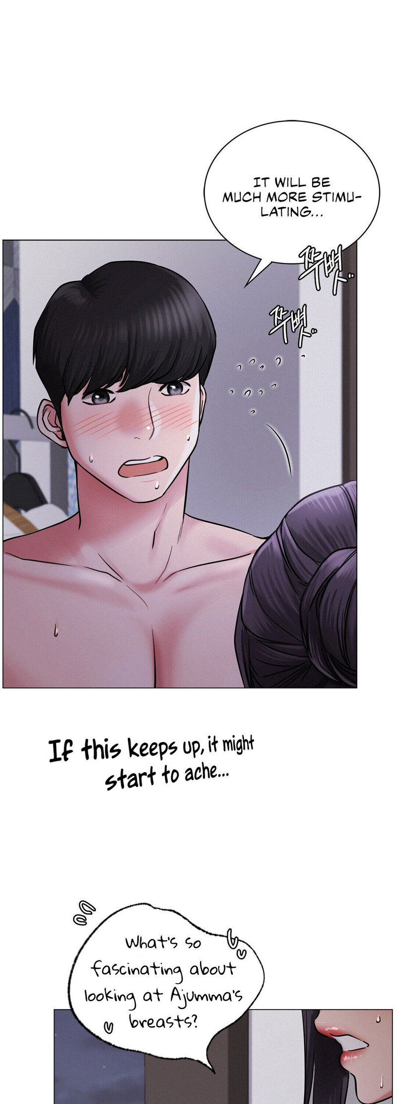 Staying with Ajumma chapter 7 page 36