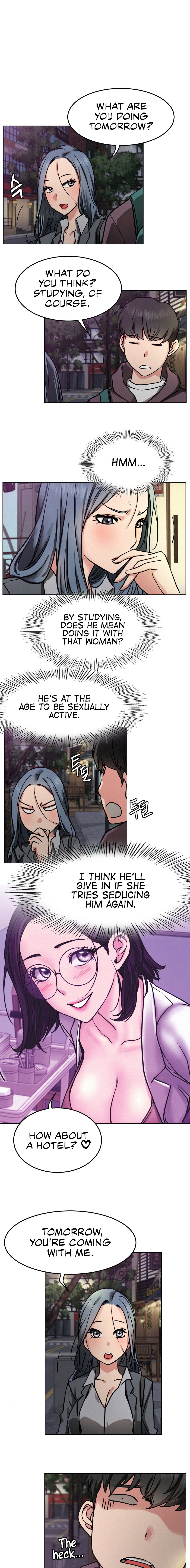 Staying with Ajumma chapter 73 page 1