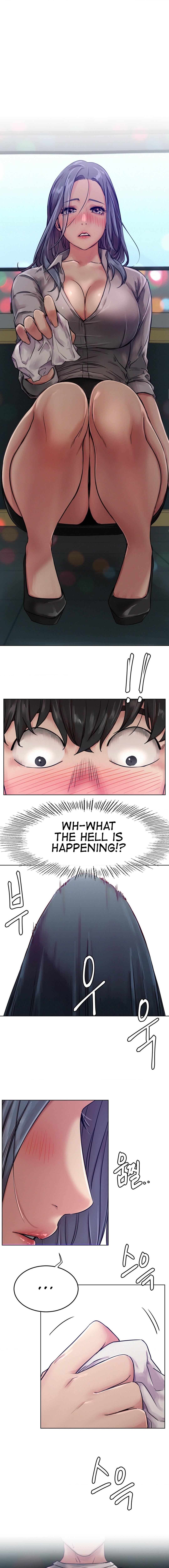 Staying with Ajumma chapter 74 page 1