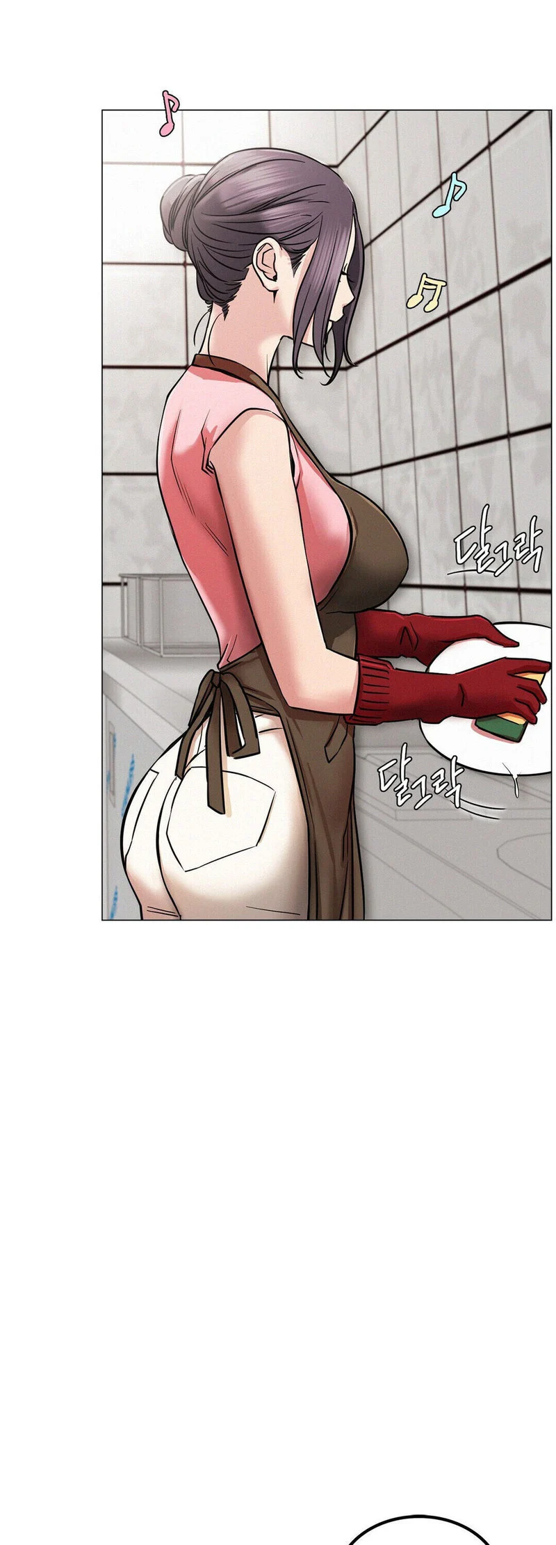 Staying with Ajumma chapter 8 page 49