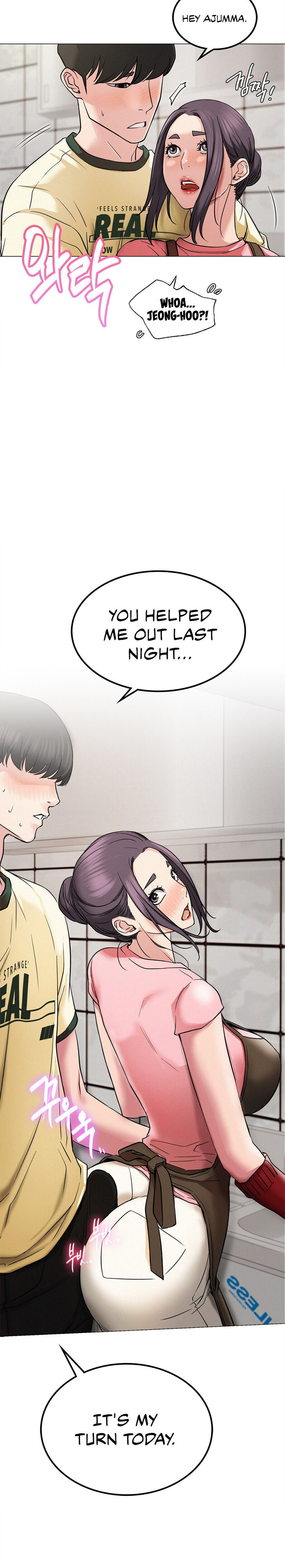 Staying with Ajumma chapter 8 page 50