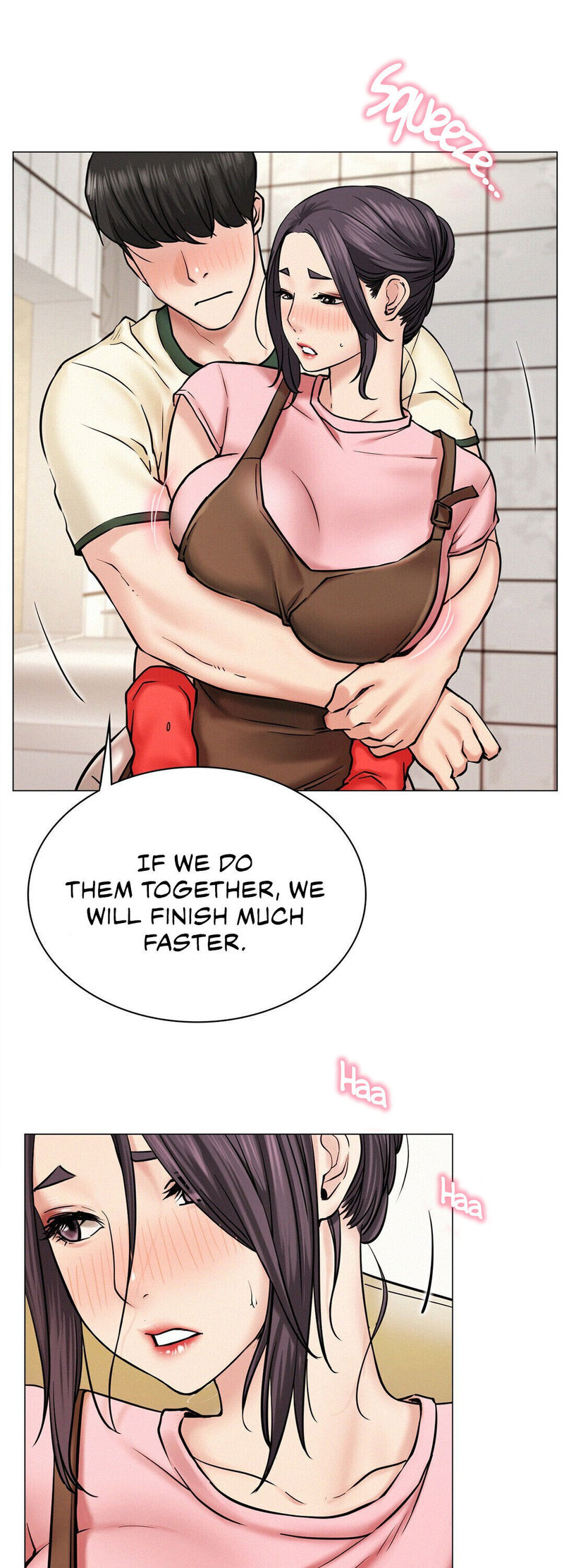Staying with Ajumma chapter 9 page 7