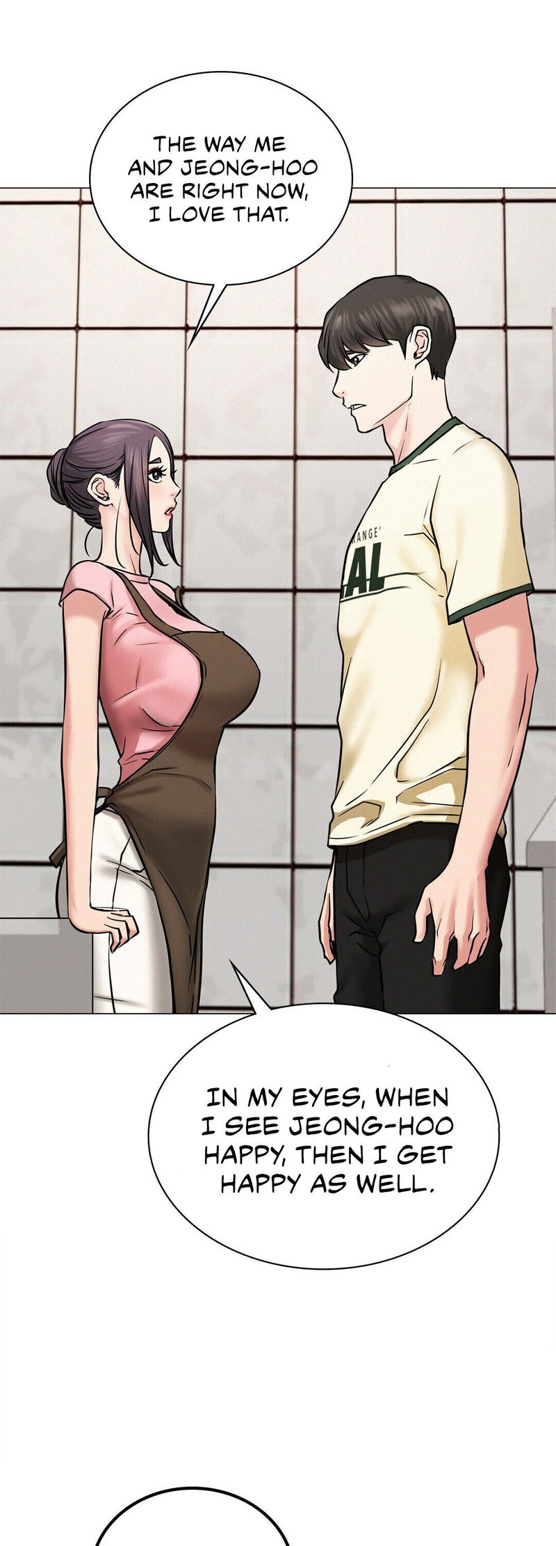 Staying with Ajumma chapter 9 page 18