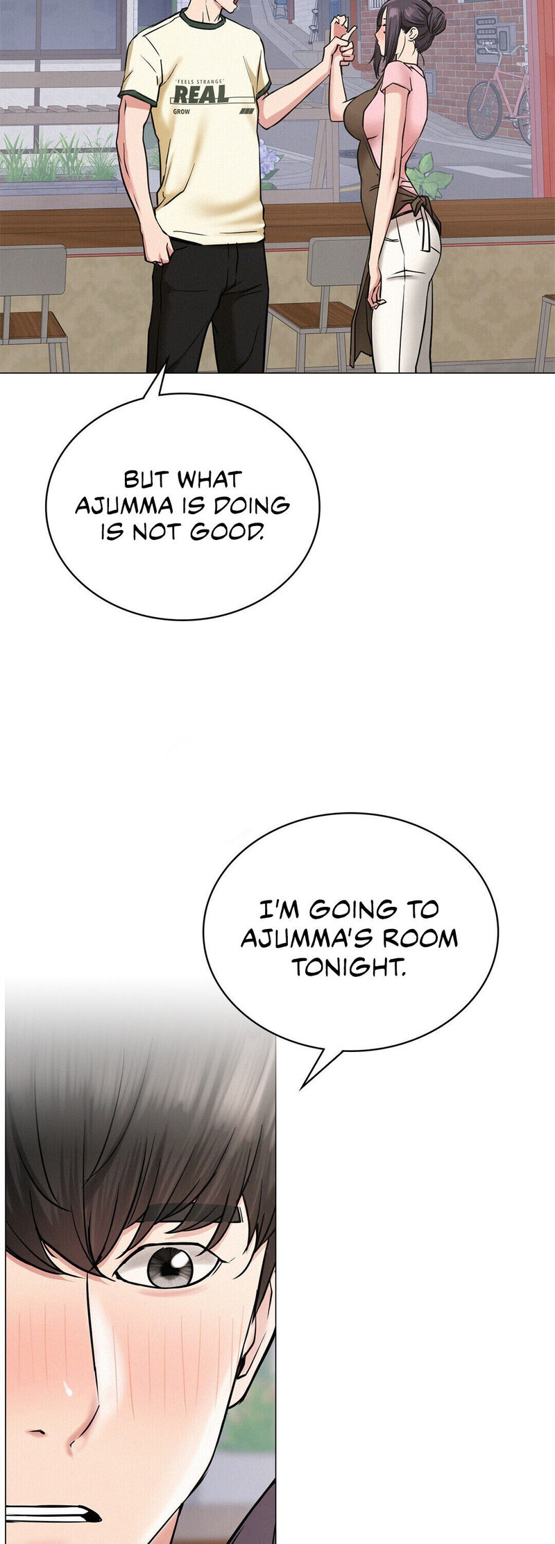 Staying with Ajumma chapter 9 page 36