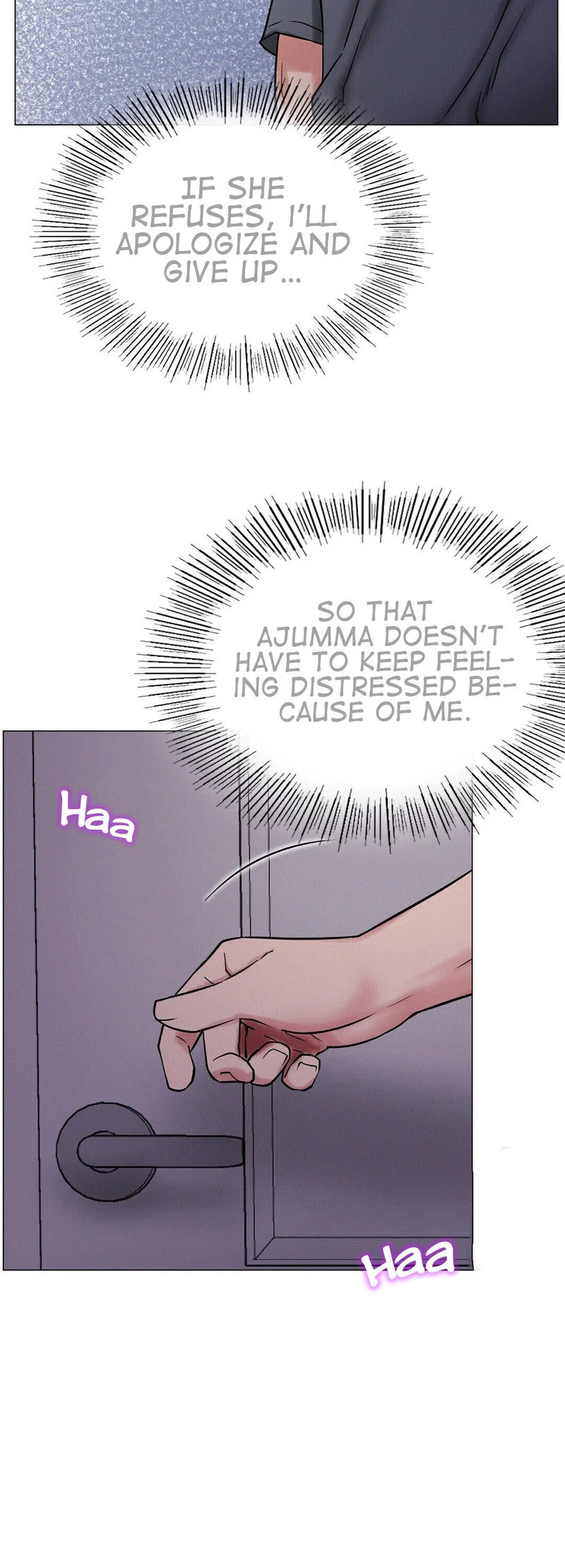 Staying with Ajumma chapter 9 page 43