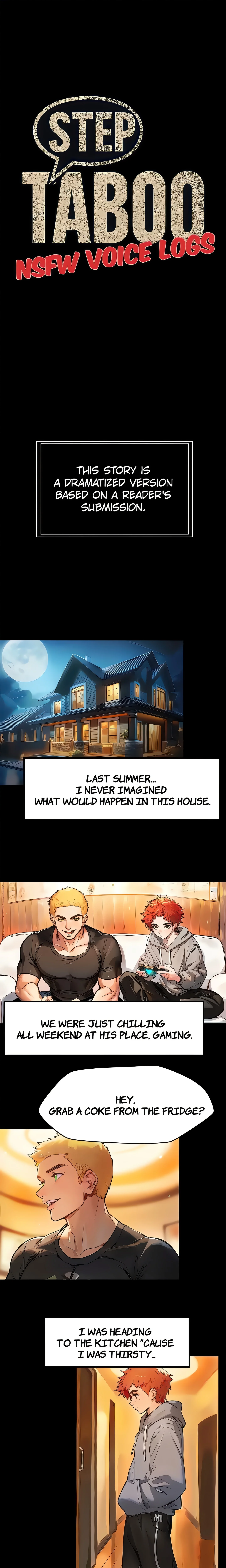 Step Taboo – NSFW Voice Logs chapter 1 page 1