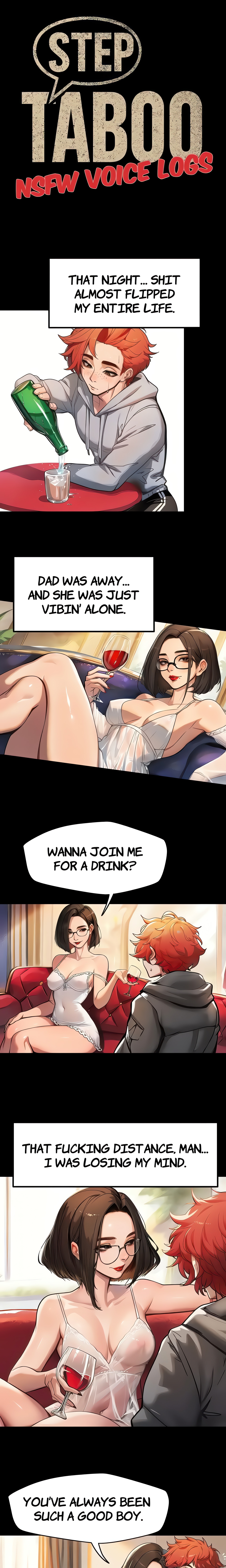 Step Taboo – NSFW Voice Logs chapter 5 page 1