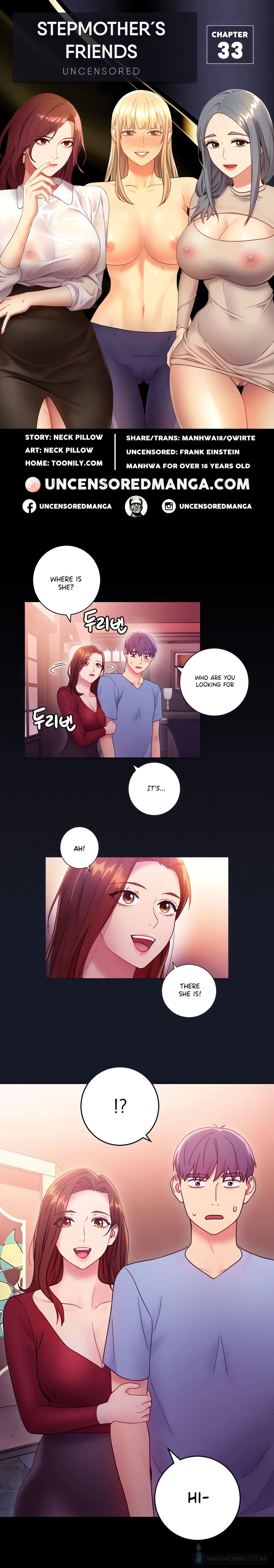 Stepmother’s Friends (Uncensored Fan Edition) chapter 33 page 1