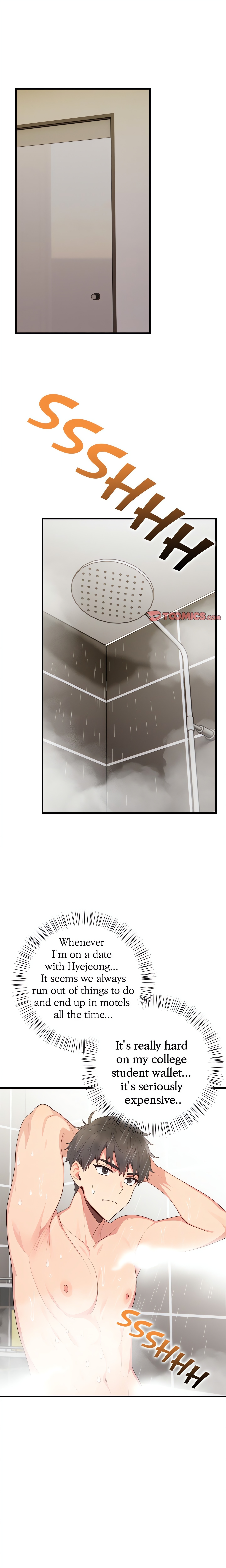Stepping Out of the Shower to Find a Mysterious Beauty in My Bed chapter 1 page 1