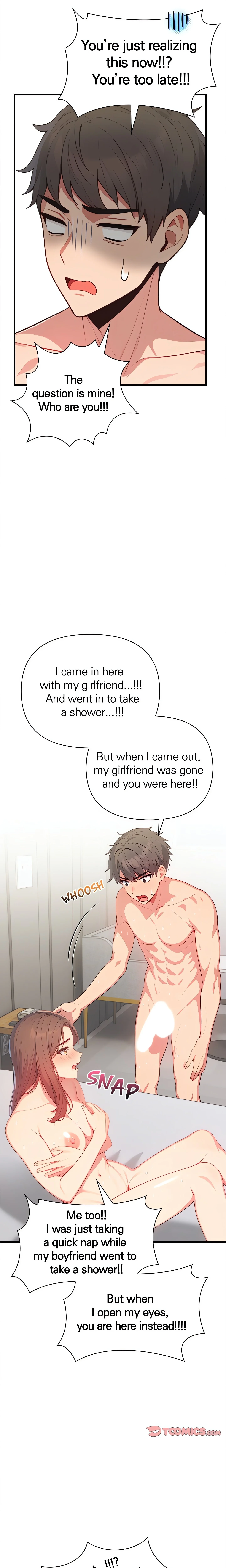 Stepping Out of the Shower to Find a Mysterious Beauty in My Bed chapter 1 page 10