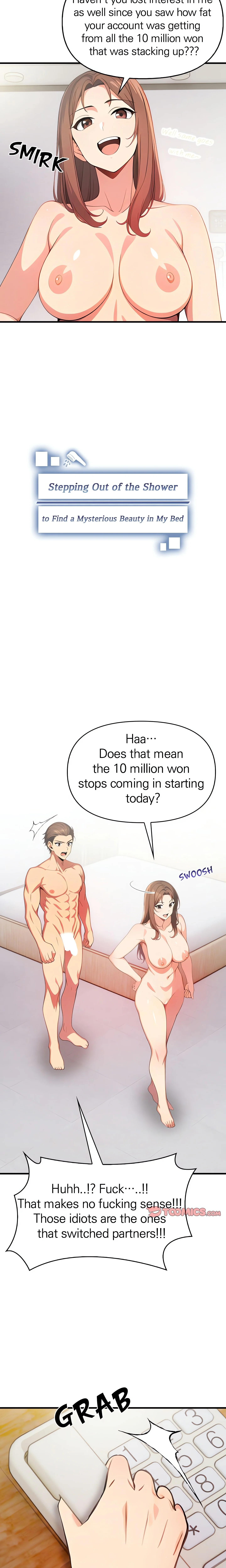 Stepping Out of the Shower to Find a Mysterious Beauty in My Bed chapter 13 page 3