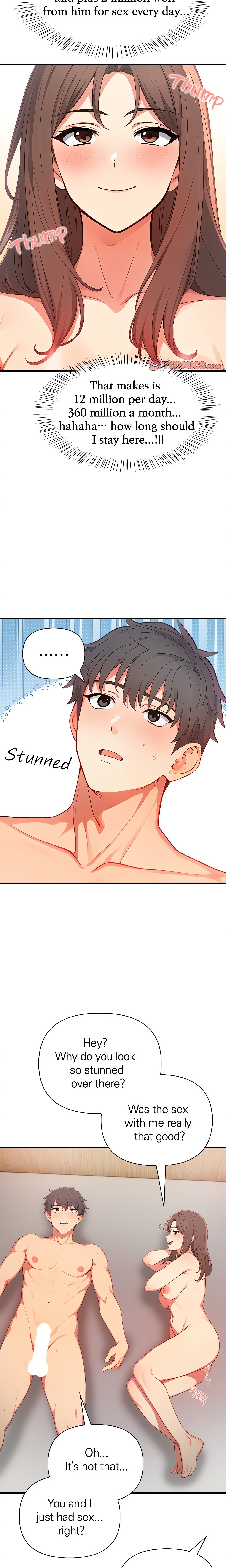 Stepping Out of the Shower to Find a Mysterious Beauty in My Bed chapter 5 page 9