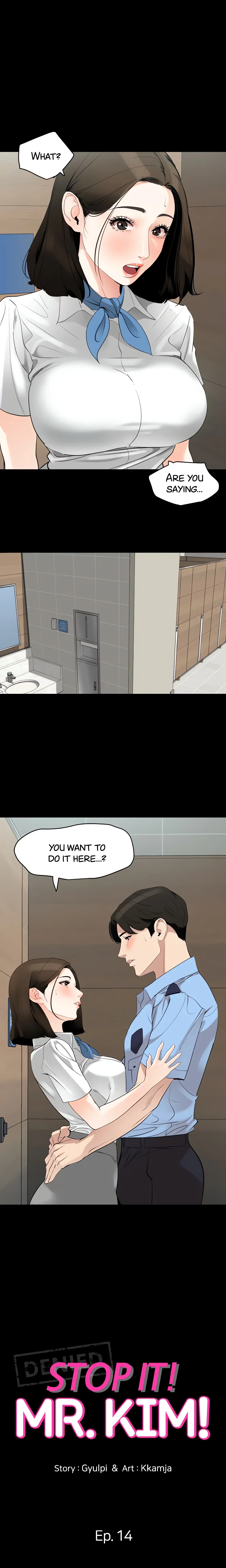 Stop It! Mr. Kim! (Official) chapter 14 page 1