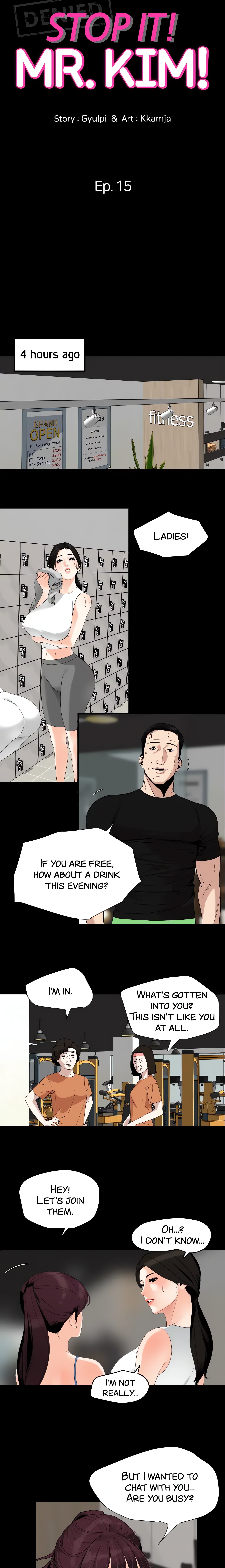 Stop It! Mr. Kim! (Official) chapter 15 page 2