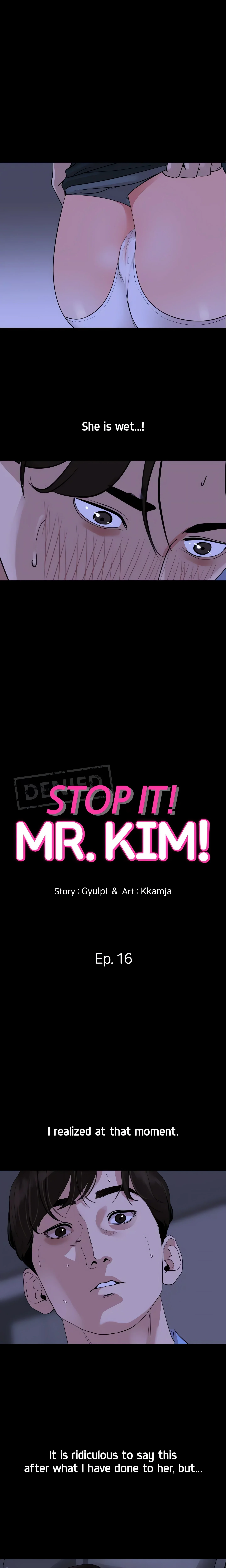 Stop It! Mr. Kim! (Official) chapter 16 page 1