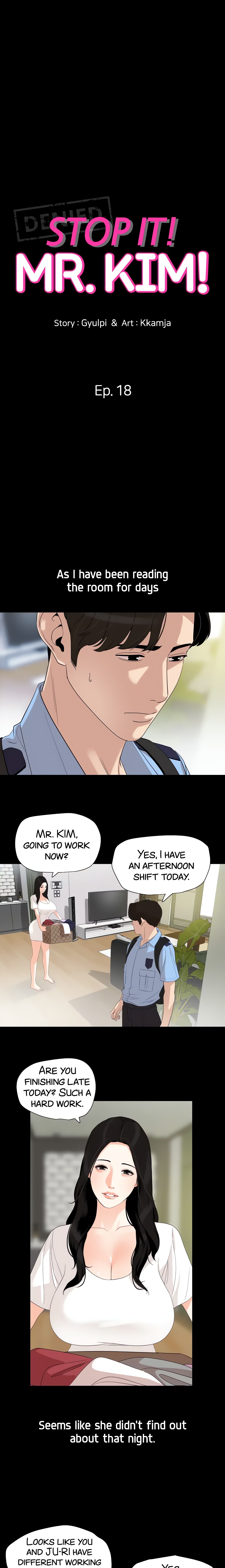 Stop It! Mr. Kim! (Official) chapter 18 page 2