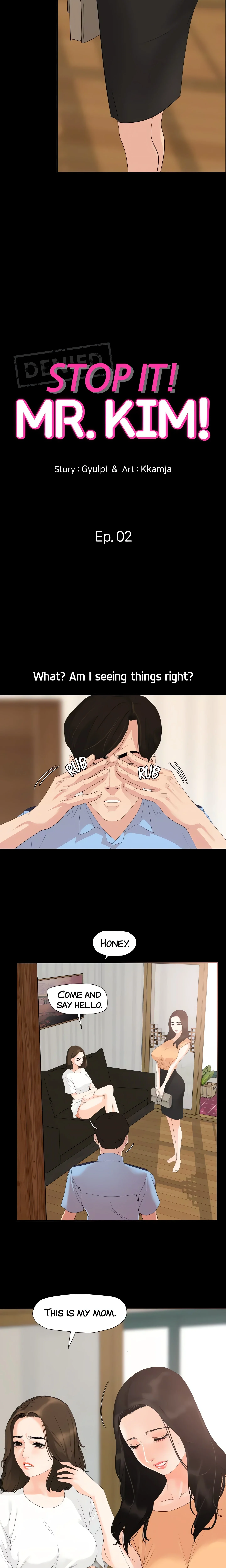 Stop It! Mr. Kim! (Official) chapter 2 page 2